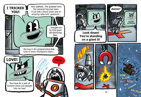 THE FIRST CAT IN SPACE AND THE WRATH OF THE PAPERCLIP - BARNETT. MAC; HARRIS